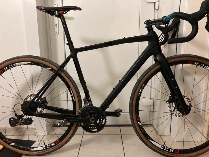 No brand gravelframe maat 52, Fietsen en Brommers, Fietsen | Racefietsen, Zo goed als nieuw, Carbon, Ophalen