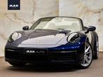 Porsche 992 Cabrio 3.0 Carrera, Bose, sp.uitlaat, InnoDrive,, Auto's, Automaat, Zwart, Cabriolet, Blauw