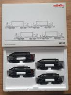Marklin H0 48250 set van 4 cardbidflessenwagens, Wisselstroom, Ophalen of Verzenden, Märklin, Nieuw