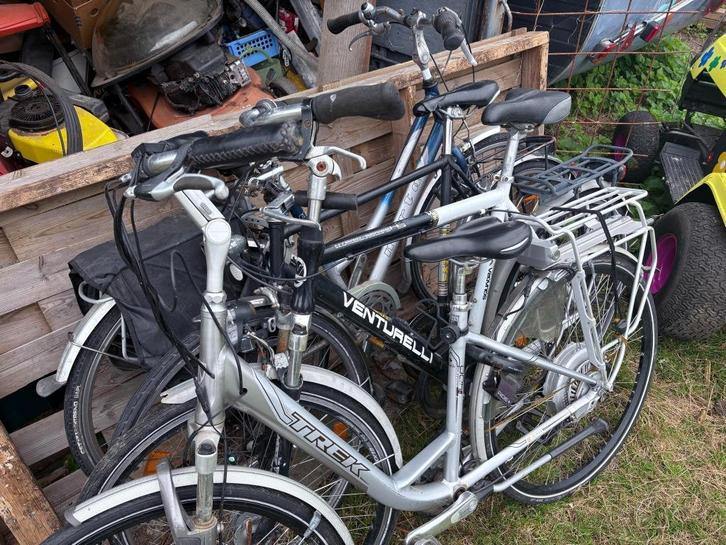 4 fietsen, Fietsen en Brommers, Fietsen | Vouwfietsen, Gebruikt, Dames, Ophalen