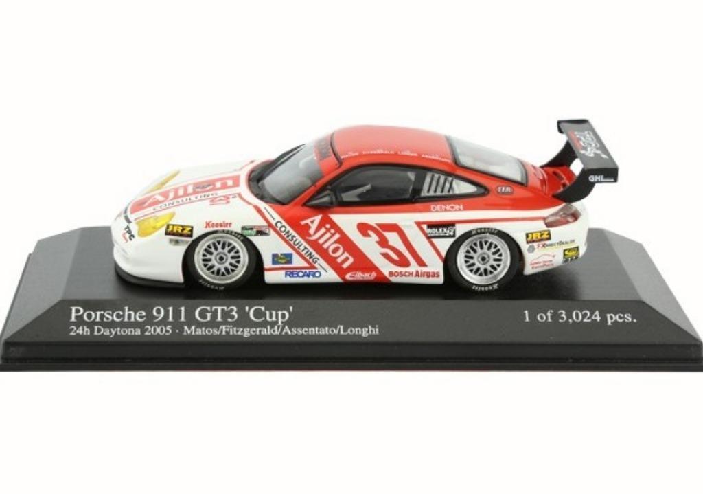 Minichamps Porsche 911GT3MatosMiniature Daytona 05， 400056237-