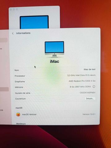 ordinateur I mac beschikbaar voor biedingen