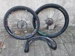 Mtb willen met banden en met een reserven band, Fietsen en Brommers, Fietsonderdelen, Ophalen of Verzenden, Zo goed als nieuw