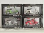 4x Minichamps Vespa 1/12, Verzamelen, Ophalen of Verzenden, Zo goed als nieuw, Motoren