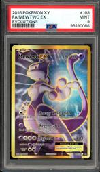Mewtwo EX PSA 9 - 103/108 - XY - Évolutions 2016, Enlèvement ou Envoi, Comme neuf, Cartes en vrac