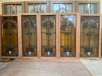 Glasramen DeCoene Frères Courtrai 9 stuks, Ophalen