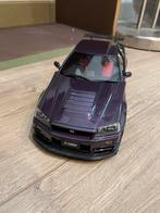 Nissan GT R34 Z-Tune Otto 1:18, Ophalen of Verzenden, Zo goed als nieuw, Auto, OttOMobile