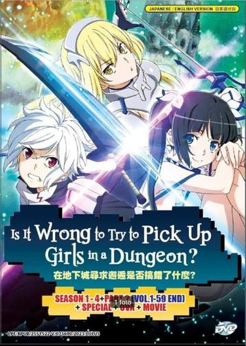 Is it wrong to try to pick up girls in a dungeon seizoen 1-4