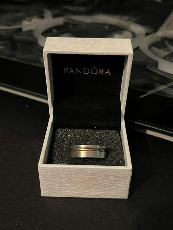 Bagues en Acier Inoxydable (N40), Handtassen en Accessoires, Ringen, Zo goed als nieuw, Ophalen of Verzenden