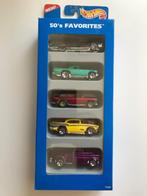Hot Wheels '50's Favorites 5-pack, Ophalen of Verzenden, Nieuw, Auto
