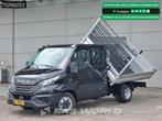Iveco Daily 35C21 3 zijdige Kipper Dubbel Cabine 210PK 3.0L, Auto's, Bestelwagens en Lichte vracht, Stof, Euro 6, 4 cilinders