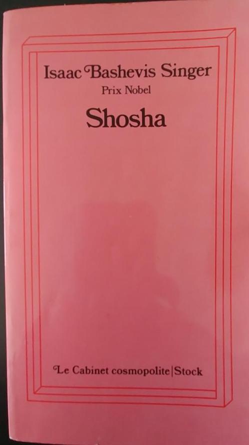 Shosha. Isaac Bashevis Singer, Livres, Livres Autre, Comme neuf, Enlèvement