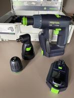 Festool Cxs 2,6-Set 10,8V schroefboormachine set, Nieuw, Ophalen of Verzenden