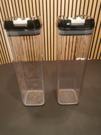 Stosh voorraadpotten 1,9 l (2 stuks), Maison & Meubles, Cuisine| Tupperware, Enlèvement ou Envoi, Comme neuf, Boîte