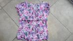 Mooi bloemetjes bloesje mt 36, Kleding | Dames, Blouses en Tunieken, Ophalen, Zo goed als nieuw, Maat 36 (S), Roze