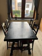 Gratuit table de salle à manger, Ophalen, Gebruikt, Zwart