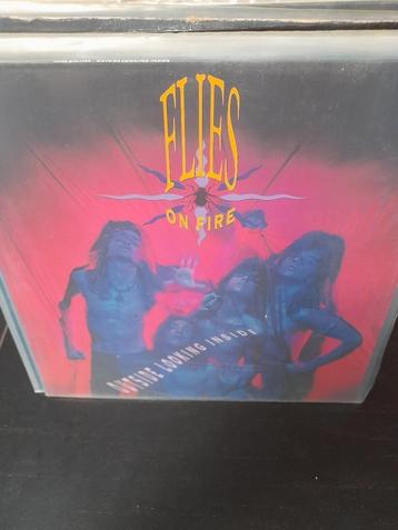 lp - flies on fire - outside looking inside beschikbaar voor biedingen