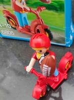 Playmobil 6805 jongen met step en rugbybal, Ophalen of Verzenden, Gebruikt, Complete set