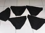 Set van 5 zwarte onderbroekjes maat XL, Enlèvement ou Envoi