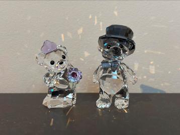 Swarovski Kris beer bruidspaar  beschikbaar voor biedingen