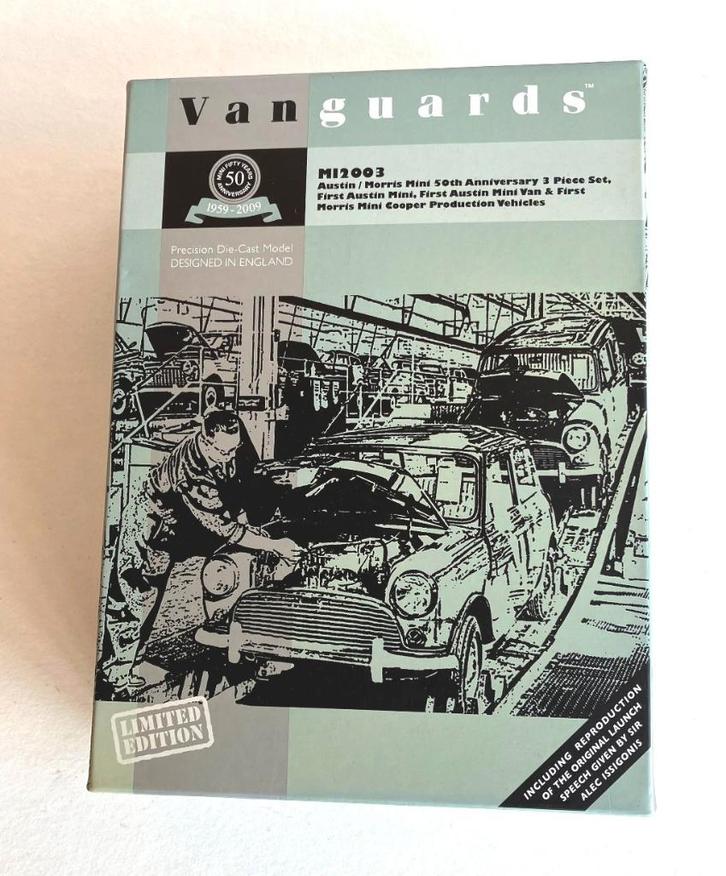 Mini 50 set Vanguards M12003., Hobby & Loisirs créatifs, Voitures miniatures | 1:43, Comme neuf, Voiture, Vanguards, Enlèvement ou Envoi