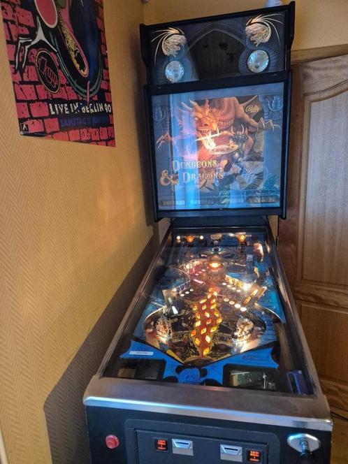 Bally Dungeons & Dragons flipperkast, Verzamelen, Automaten | Flipperkasten, Gebruikt, Elektronisch, Flipperkast, Bally, Ophalen
