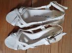 Witte sandalen met hakken (maat: 38), Ophalen, Wit, Sandalen of Muiltjes, Pons Quintana