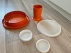 Babyset eten en drinken, Tupperware, Ophalen of Verzenden, Zo goed als nieuw, Oranje