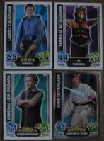 4 verzamelkaarten Star Wars (Force Attax Trading Card Game), Verzamelen, Ophalen of Verzenden, Zo goed als nieuw, Overige typen