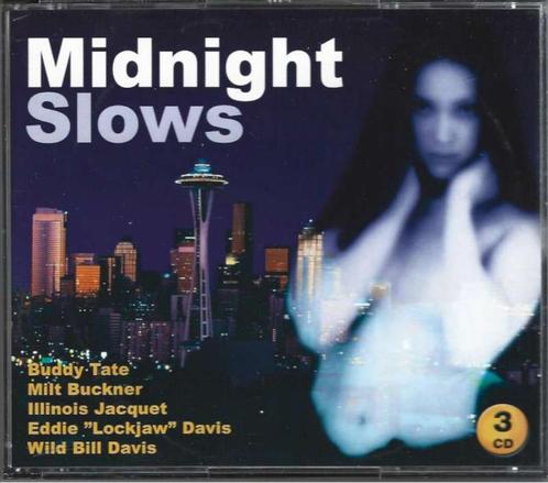3 CD Midnight Slows, Cd's en Dvd's, Cd's | Jazz en Blues, Zo goed als nieuw, Jazz en Blues, 1980 tot heden, Ophalen of Verzenden
