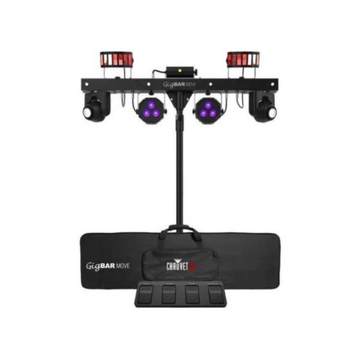 Chauvet DJ Gigbar Move (incl statief + foot controller), Muziek en Instrumenten, Licht en Laser, Zo goed als nieuw, Licht, Geluidgestuurd