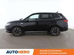 Mitsubishi Outlander 2.0 PHEV Top 4WD (bj 2017, automaat), Auto's, Automaat, 1998 cc, Zwart, Leder