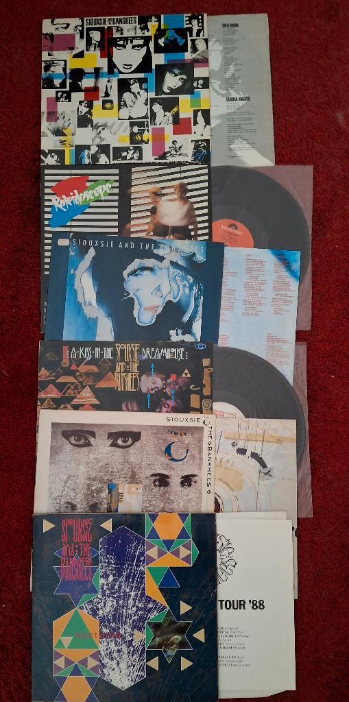 Siouxsie en de Banshees VINYLES 3T LP, Cd's en Dvd's, Vinyl | Rock, Gebruikt, Rock-'n-Roll, Ophalen