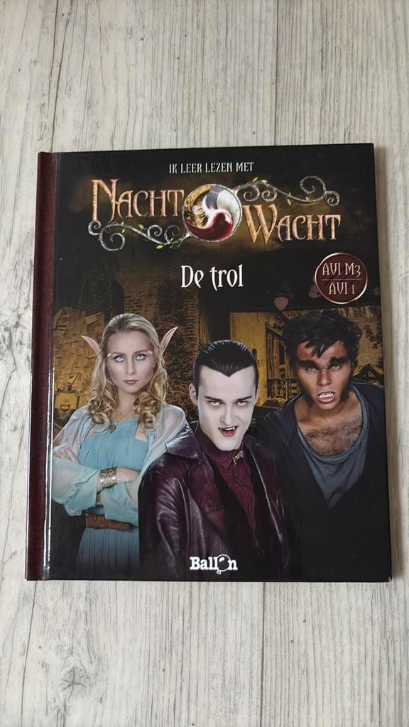 Ik leer lezen Nachtwacht: De trol, Boeken, Kinderboeken | Jeugd | onder 10 jaar, Zo goed als nieuw, Fictie algemeen, Ophalen