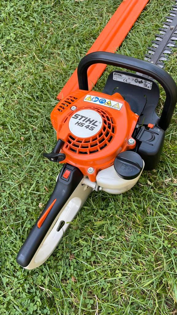 Stihl heggenschaar HS45 - 60cm, Tuin en Terras, Heggenscharen, Zo goed als nieuw, Ophalen