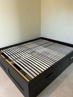 Brimnes 160x200 Ikea, Huis en Inrichting, Slaapkamer | Bedden, Ophalen, Zo goed als nieuw