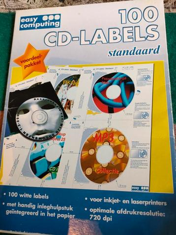CD labels - 100 labels beschikbaar voor biedingen