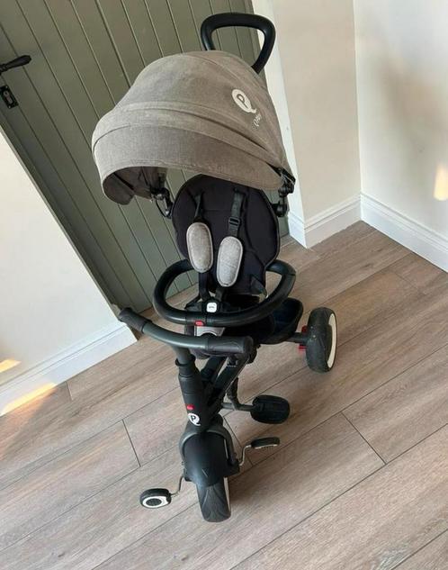 Qplay driewieler met handige duwstang, Kinderen en Baby's, Speelgoed | Buiten | Voertuigen en Loopfietsen, Zo goed als nieuw, Ophalen