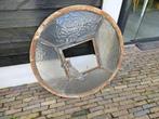Gietijzeren rond raam Doorsnede 1.06 meter Midden raam kan o, Doe-het-zelf en Bouw, Glas en Ramen, Ophalen, Zo goed als nieuw