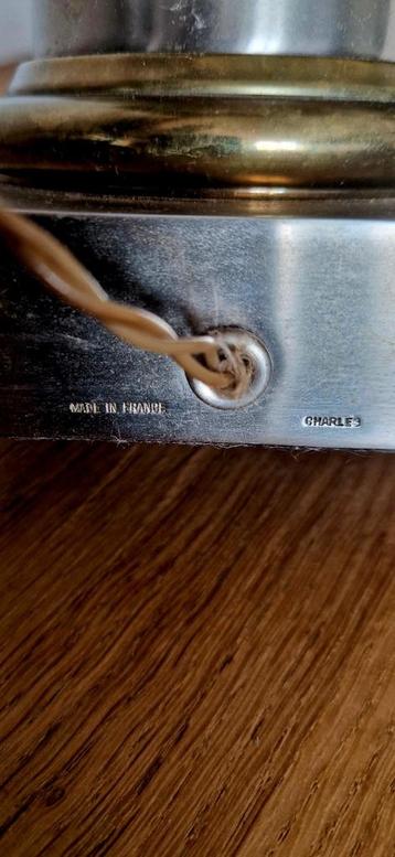 "Maison Charles , lampe à poser modèle Lotus ."1970
 beschikbaar voor biedingen