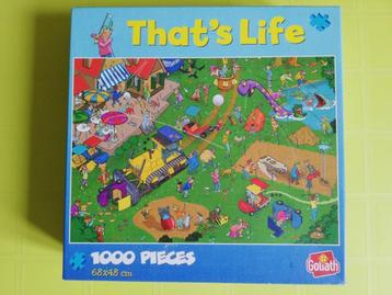 puzzel 1000 stuks That's Life beschikbaar voor biedingen