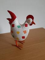 Decoratieve kip in metaal, Ophalen, Zo goed als nieuw