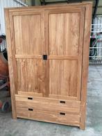 garderobe teak ( van winkel overstock ), Ophalen, Teakhout, Met hangruimte