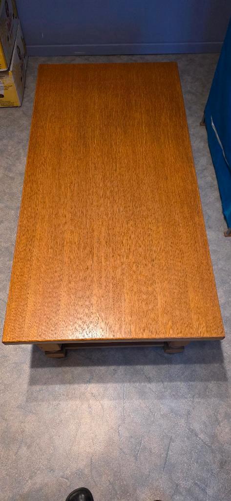 table basse de salon 129x65x47,5, Maison & Meubles, Tables | Tables de salon, Utilisé, Moins de 50 cm, 50 à 100 cm, 100 à 150 cm