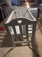 Poppen bedje wit hout, Enlèvement, Comme neuf