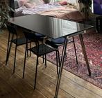 Tafel/bureau ikea, Huis en Inrichting, Tafels | Eettafels, Ophalen, Gebruikt, 150 tot 200 cm, Glas