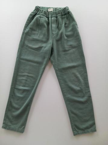 Morley groene broek voor meisje maat 12 jaar.