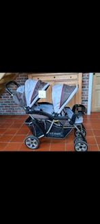 Dubbele buggy  TOP MARK, Ophalen, Gebruikt, Regenhoes