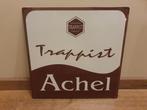 Metaal Reclamebord - Trappist Achel -, Ophalen of Verzenden, Gebruikt, Reclamebord, Plaat of Schild, Overige merken