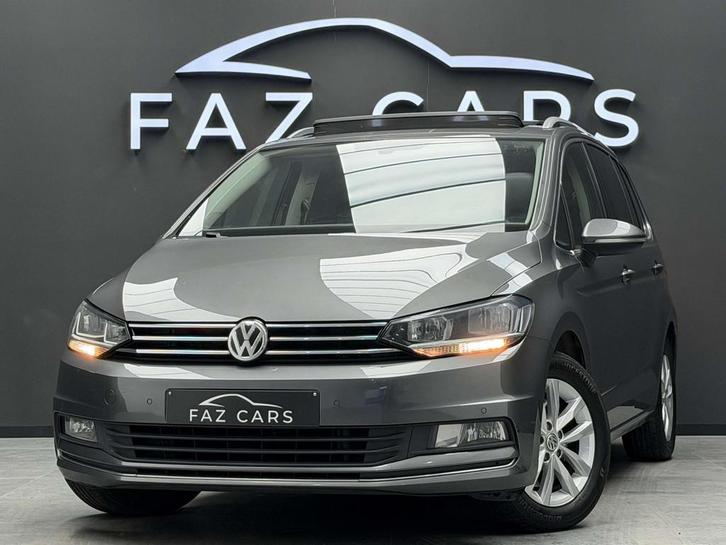Volkswagen Touran 1.6 TDi SCR Highline *1ER PROP + CUIR + GA, Autos, Volkswagen, Entreprise, Achat, Touran, ABS, Régulateur de distance